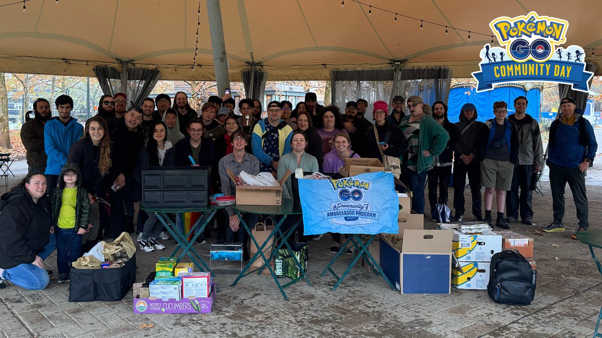 Thank you to all the Trainers from around the globe who joined us for November #PokemonGOCommunityDay! 

📍 Canada: Toronto, ON; USA: Schaumburg, IL; Cambridge, MA; Pittsburgh, PA