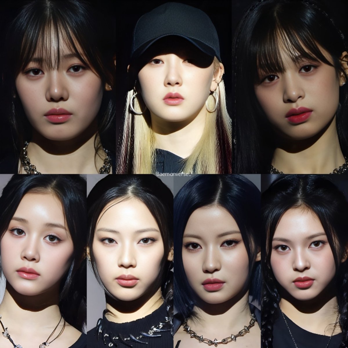 BAEMONVERSE_'s tweet photo. "Black is better than yellow." This is #Babymonster for you 😈

BAEMON AT INKIGAYO 
#BMComebackFirstStage
#BABYMONSTER @YGBABYMONSTER_
#ruka #pharita #asa #ahyeon
#rami #rora #chiquita https://t.co/h6wdXwFu1p