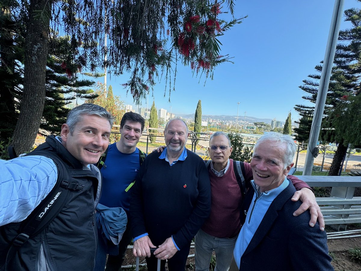 Arrived in Hawassa for the stone workshop! <a href="/MrWillFinch/">Will Finch</a> <a href="/MatthewTrail/">Matthew Trail</a> and Steve Payne Exciting evening rounds with the legendary Graham Watson. Preparations in full swing—essential for impactful training events. Ready to dive into learning and sharing expertise! <a href="/BAUSendourology/">BAUS Endourology</a>