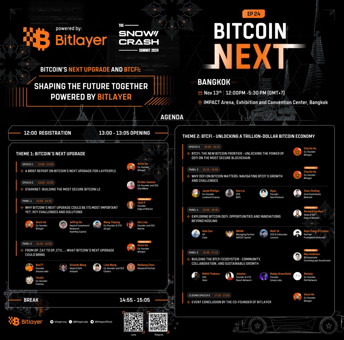 See everyone in our bitcoin next event! The biggest bitcoin event in the devcon week. 

lu.ma/xx0439ma