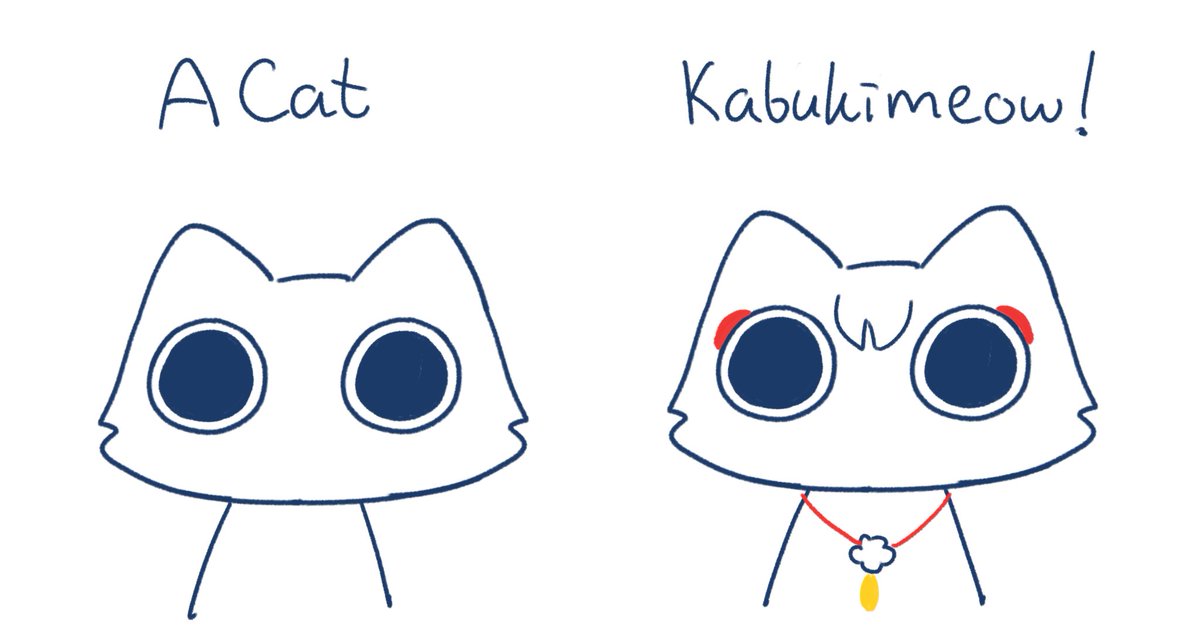 Mieryubus's tweet photo. #Kabukimeow #Kabukimono https://t.co/zehrC5OBEt