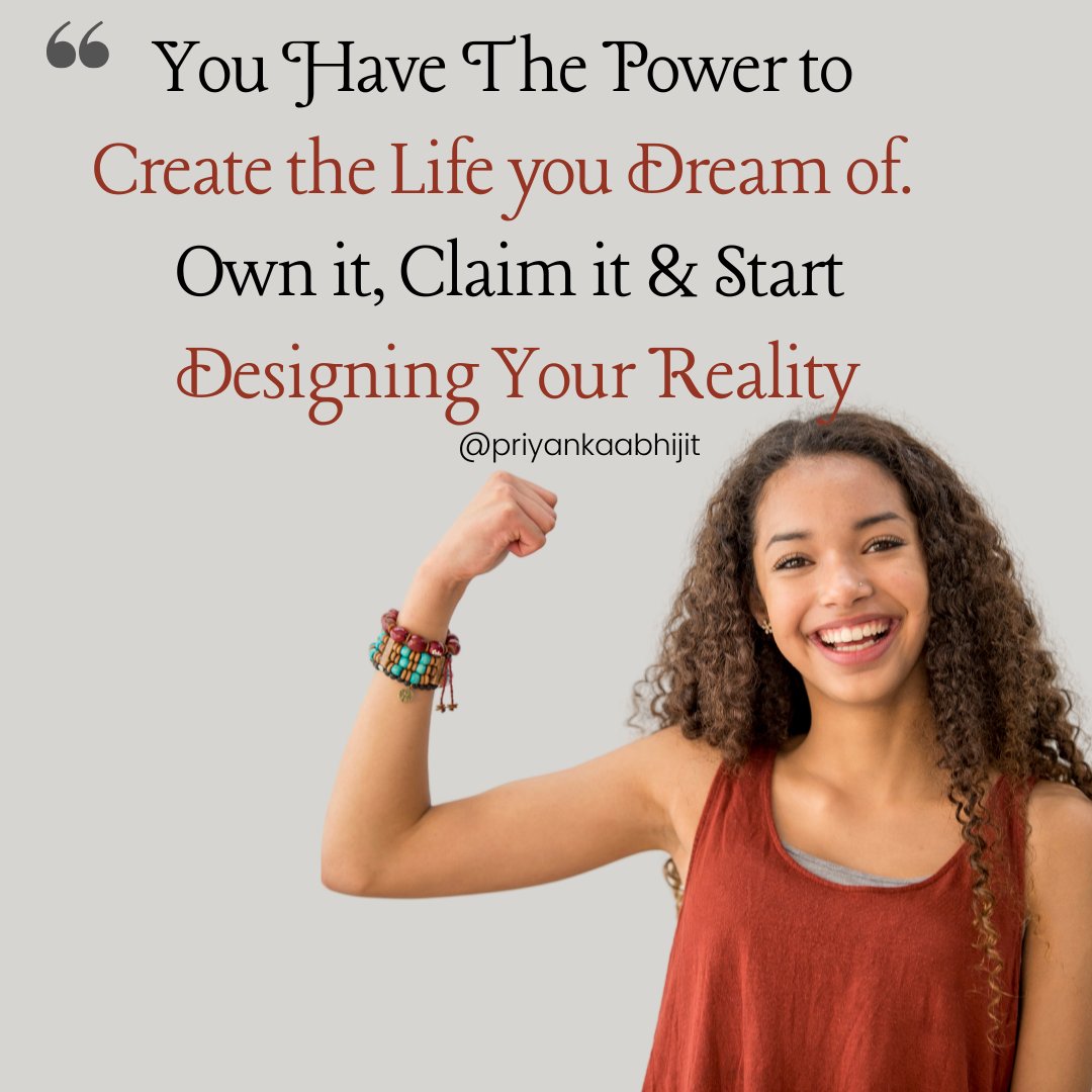 PriyankaAbhiji3's tweet image. You’re the creator of your life! 💫 #LifeCreator   #PowerWithin