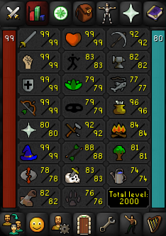 2k total achieve on #osrs #jagex #follow #letsgfngo