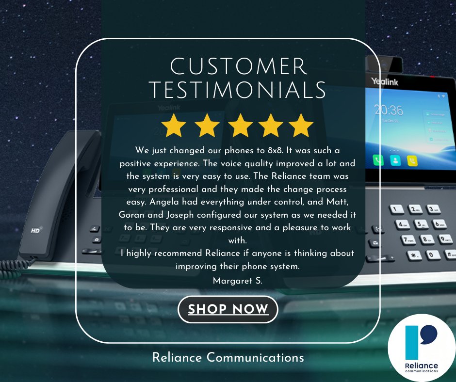 RelianceComs's tweet photo. Another happy customer! Get in touch today to streamline your communication needs.

#RelianceCommunications #HappyCustomer #StreamlinedCommunication #BusinessSuccess https://t.co/hcuMjmxT4g