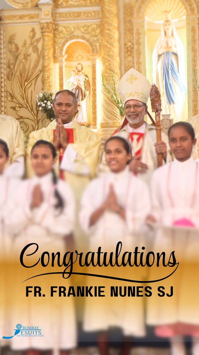 Wishing Fr. Frankie Nunes SJ, the very besty in his priestly ministry...God Bless

#priesthood #ordination #jesuits #newpriest