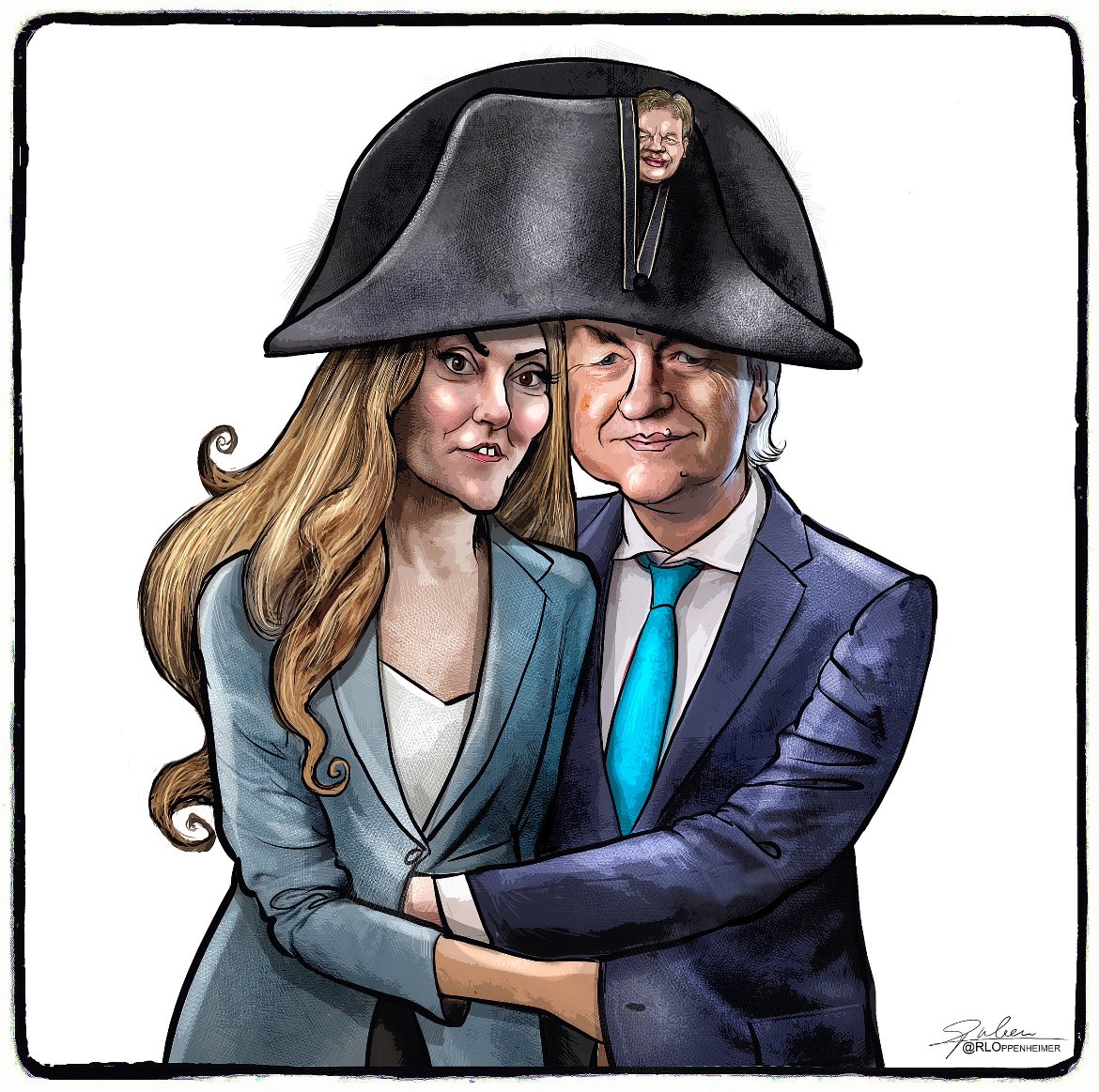 Het héle betoog vinkt álle moddervette clichés af. Het is een hartstochtelijke verbinding met oud-VVD’er Wilders. Wilders - pupil van Frits Bolkestein en mentor van Rutte - heeft de VVD aan een touwtje. Hij stuurt en leidt - als enige lid van de PVV - zijn vorige partij.
15/20