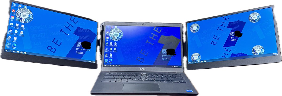 Look what just arrived! I'm excited to utilize my triple screens for course verifications this week!