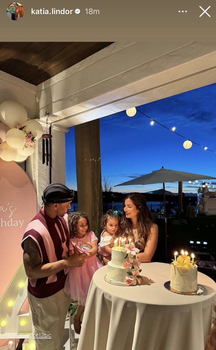 WE_ARE_MET_FANS's tweet photo. Carlos Mendoza and Jose Iglesias joined the Lindor family for Kalina’s 4th birthday party

(Via katia.lindor on IG) https://t.co/g4pkcuWRA7