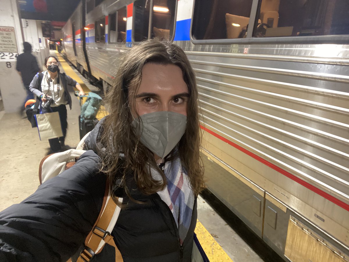 ellery jones (@elleryrjones) on Twitter photo Good evening from Chicago Union Station!!!!
Photographer Pat Nabong and I are riding the very first run of Amtrak's Floridian train from Chicago to Miami for the <a href="/Suntimes/">Chicago Sun-Times</a>.
We'll be on the train for 46 hours (at least). I'll live tweet the journey here ⬇️ Good evening from Chicago Union Station!!!!
Photographer Pat Nabong and I are riding the very first run of Amtrak's Floridian train from Chicago to Miami for the <a href="/Suntimes/">Chicago Sun-Times</a>.
We'll be on the train for 46 hours (at least). I'll live tweet the journey here ⬇️