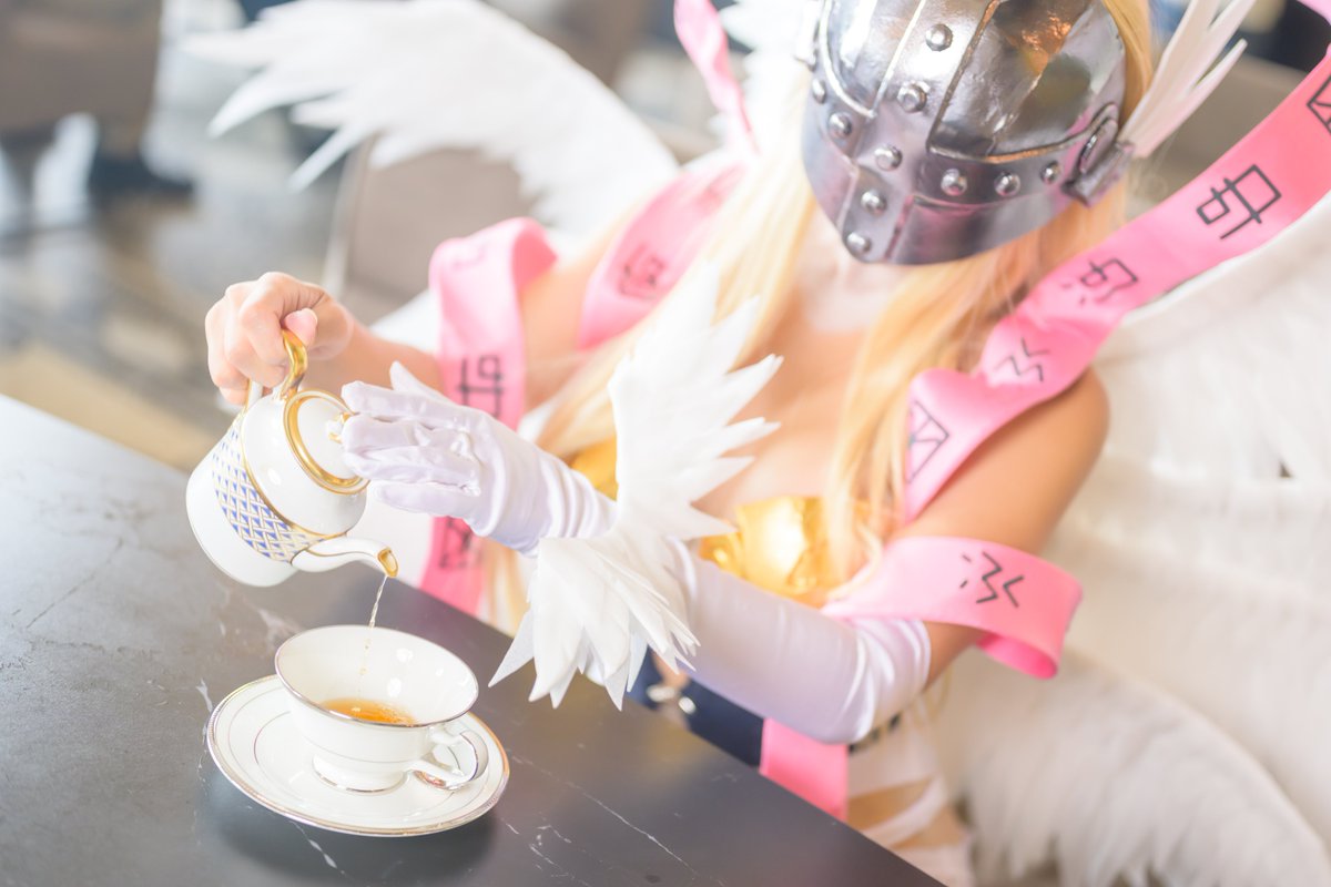 LunA_DM2's tweet photo. ティータイムウーモン🫖

Photo @Kaonasi_Love2 

#川久ハロウィン2024  #kawakyuhalloween2024 https://t.co/hc1pBRsruL