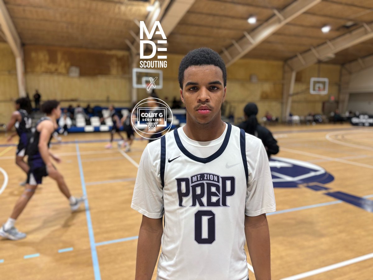 Colby Giacubeno (@colbyghoops) on Twitter photo ‘28 <a href="/MtZionPrep/">Mt. Zion Prep</a> PG Mu’aadh Muhammad’s efficient shooting paired well w/ his efficient decision-making on the ball as he controlled the offense in Chris Jeffrey’s absence. 14PTS & 5 ASTS led to a lopsided win over Prestige. Will be a name to track closely in the DMV.
‘25 Naz ‘28 <a href="/MtZionPrep/">Mt. Zion Prep</a> PG Mu’aadh Muhammad’s efficient shooting paired well w/ his efficient decision-making on the ball as he controlled the offense in Chris Jeffrey’s absence. 14PTS & 5 ASTS led to a lopsided win over Prestige. Will be a name to track closely in the DMV.
‘25 Naz
