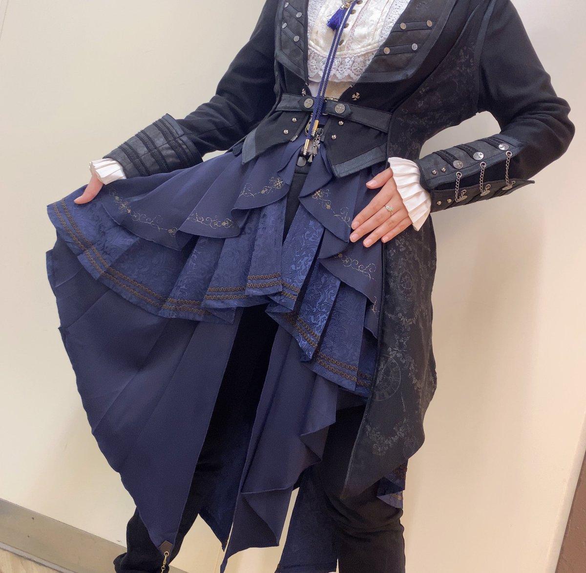 お客様スナップ】 ✧🖤✧💎✧🤍✧ クラゲ様(@ku_ra_ge117) 𝙳𝚊𝚛𝚔