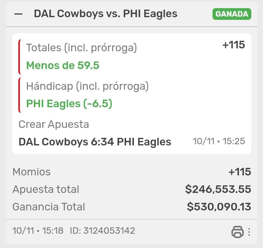 PelusaPick's tweet photo. Y nos falta un juego. Regalamos unos retiros sin tarjeta? #DallasCowboys #Eagles #NFL https://t.co/R0QvuHEKz8