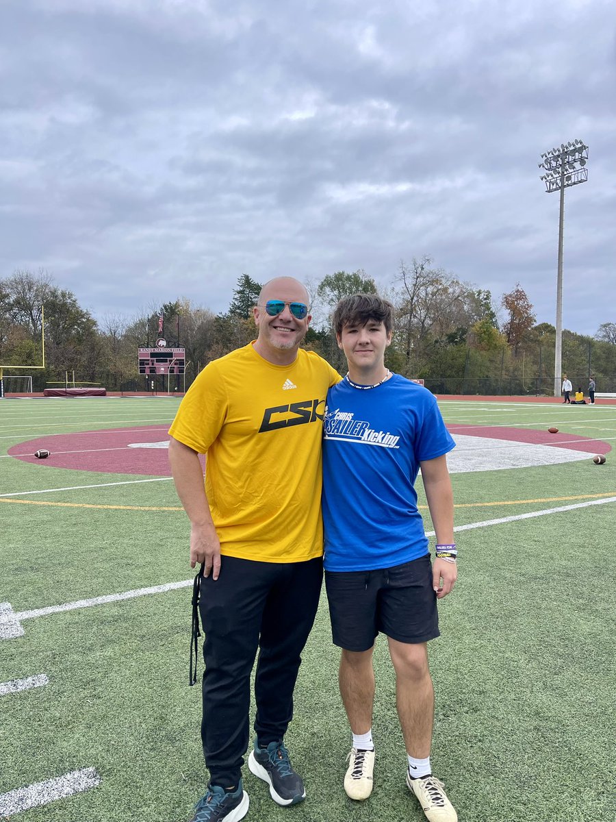 GSh33han's tweet photo. Had a great @Chris_Sailer camp today! Hit some good punts in the punt tunnel! Looking forward to being back in Vegas in January! #AGTG
4.2 hang time
@CSKRECRUITING @obi1_39 @ThePuntFactory @Giovanny_Ren https://t.co/q9OQbaiRhB