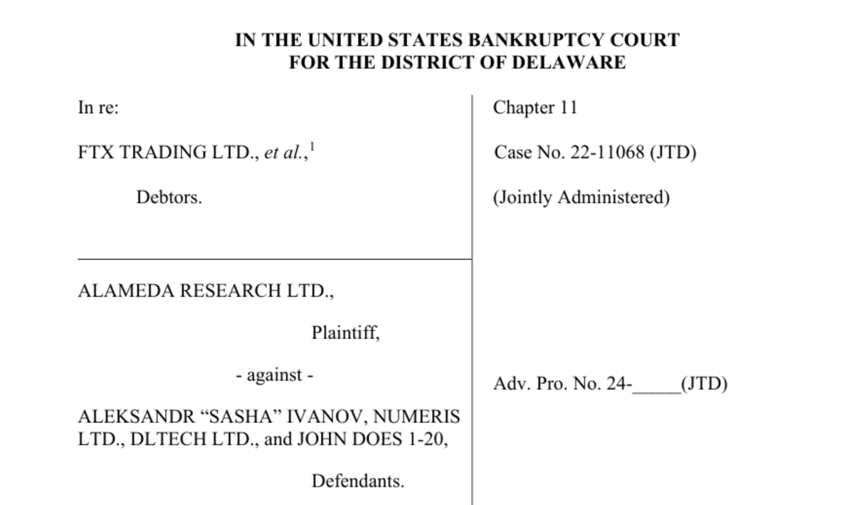 At last someone goes after one of the biggest frauds of last cycle, who stole $500M from users on $WAVES

Kinda sad I wasn't cited in the FTX / Alameda lawsuit against Sasha, it literally consumed months of my life reasearching and exposing this scam, but feel a little vindicated