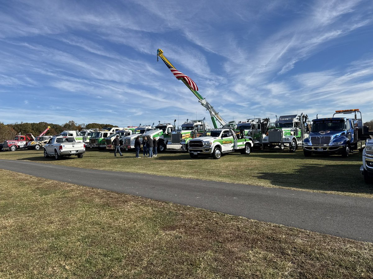 Awesome event that we were invited to. Tow truck companies all across Virginia. Made some great connections and great leads! 👀  <a href="/King_JMontano/">Juan Montano</a>