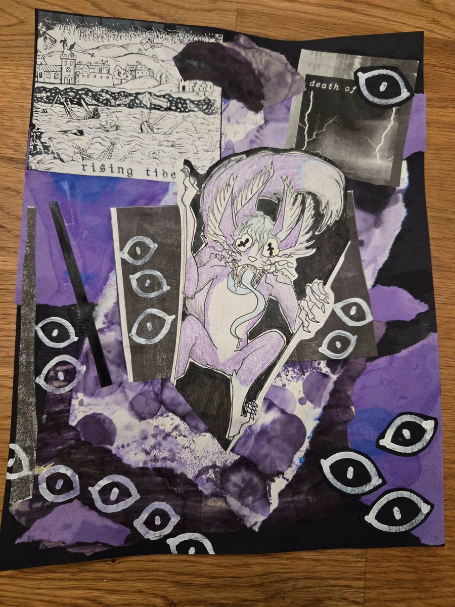 collage for a friend! the horrors ::3