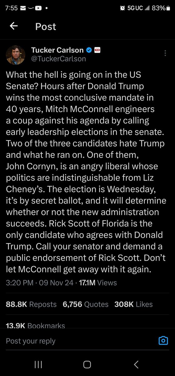MiTreasurHunter's tweet photo. @LeaderMcConnell @NRO https://t.co/g1zARDNaqe