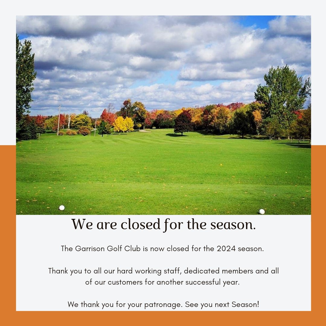 Garrison G&CC tweet media