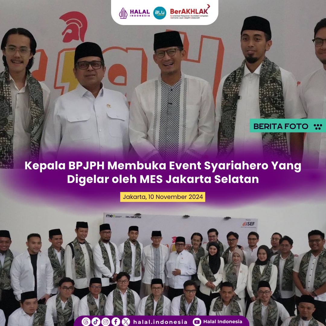 Halal Indonesia / BPJPH tweet media