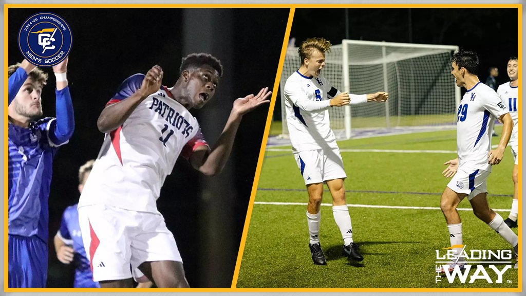 Conference Carolinas (@confcarolinas) on Twitter photo The Conference Carolinas Men's Soccer Championship final site is set with <a href="/FMUSports/">FMU Sports</a> and <a href="/YHCAthletics/">YHC Athletics</a> taking quarterfinal contests on Sunday!
🔗: bit.ly/3Z1aFPU
#LeadingTheWay The Conference Carolinas Men's Soccer Championship final site is set with <a href="/FMUSports/">FMU Sports</a> and <a href="/YHCAthletics/">YHC Athletics</a> taking quarterfinal contests on Sunday!
🔗: bit.ly/3Z1aFPU
#LeadingTheWay