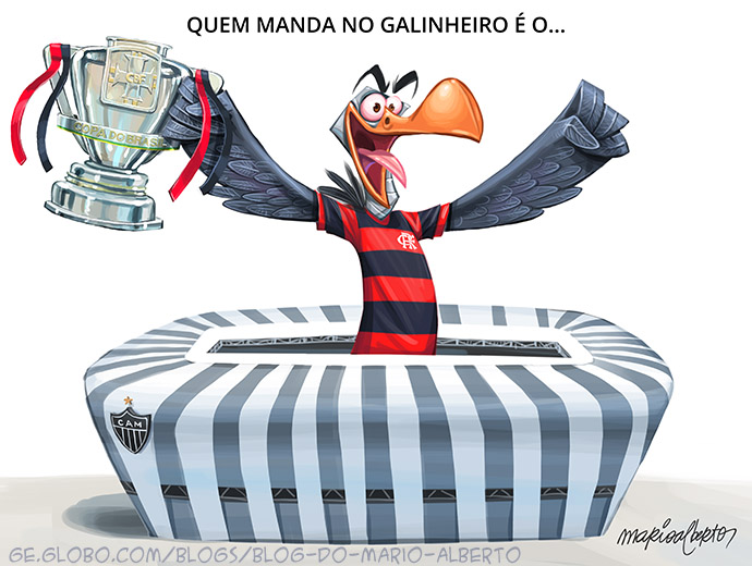 geglobo's tweet photo. É a primeira taça da Arena MRV é do Flamengo! 😬 

🎨 Mario Alberto https://t.co/zei0fzIIee