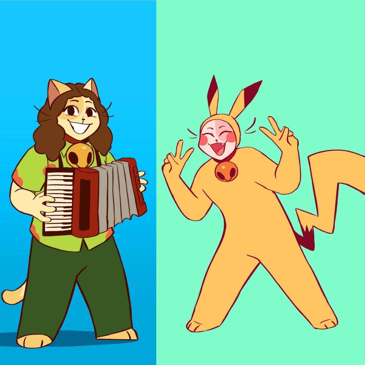 MisfitandMieko's tweet photo. Art dump! Here’s all the art I finished on stream in October! 

(Sorry for the late post… forgot to schedule this…) https://t.co/46MMK6V4Tl