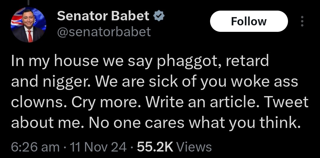 LoyalLeftist's tweet image. An ableist, a racist and a homophobe walk into a bar. The bartender says, "What are you having, Ralph?"