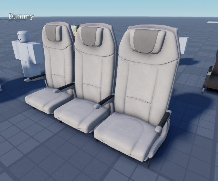 ray_tym's tweet photo. Airbus Seats commission #RobloxDevs #3DModel https://t.co/GJd8dsYuyp
