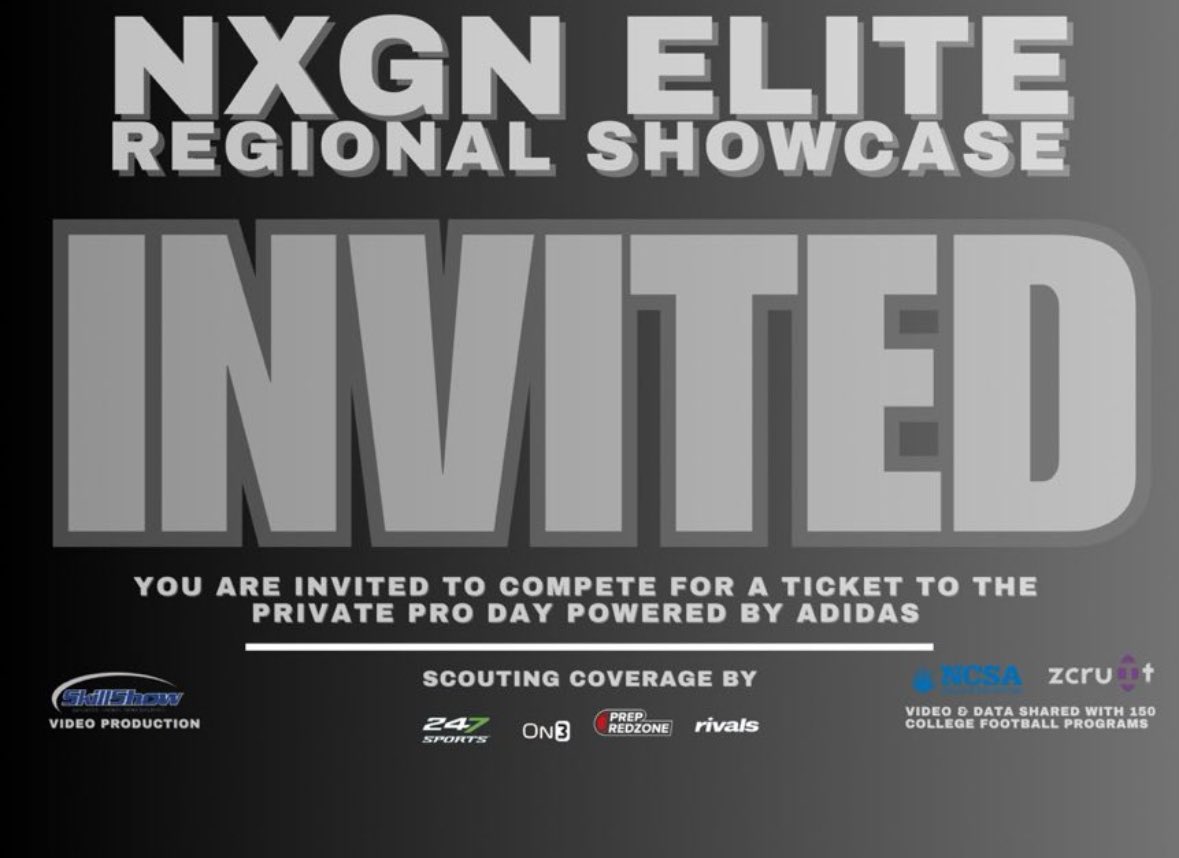 David Zwick (@davidzwick23) on Twitter photo Thank you <a href="/NxgnCamps/">NXGN Camps, Inc</a> for the invite to the regional showcase
<a href="/Coach_Nguyen/">Jimmy Nguyen</a> <a href="/YouthFootballN1/">Youth Football Network</a> Thank you <a href="/NxgnCamps/">NXGN Camps, Inc</a> for the invite to the regional showcase
<a href="/Coach_Nguyen/">Jimmy Nguyen</a> <a href="/YouthFootballN1/">Youth Football Network</a>