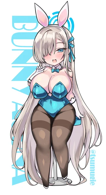 SDバニーアスナ#ブルアカ 