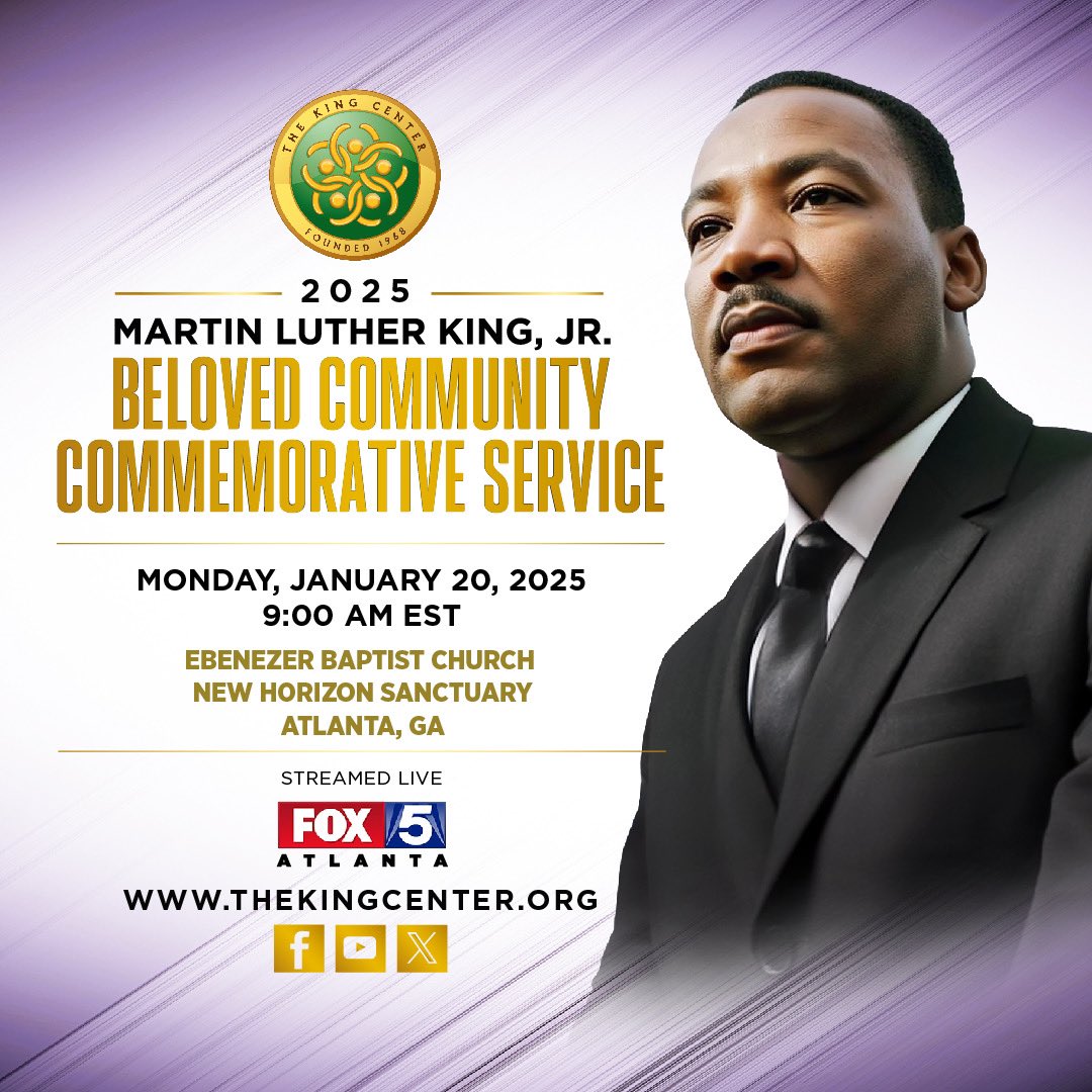 The Martin Luther King, Jr. Center tweet media