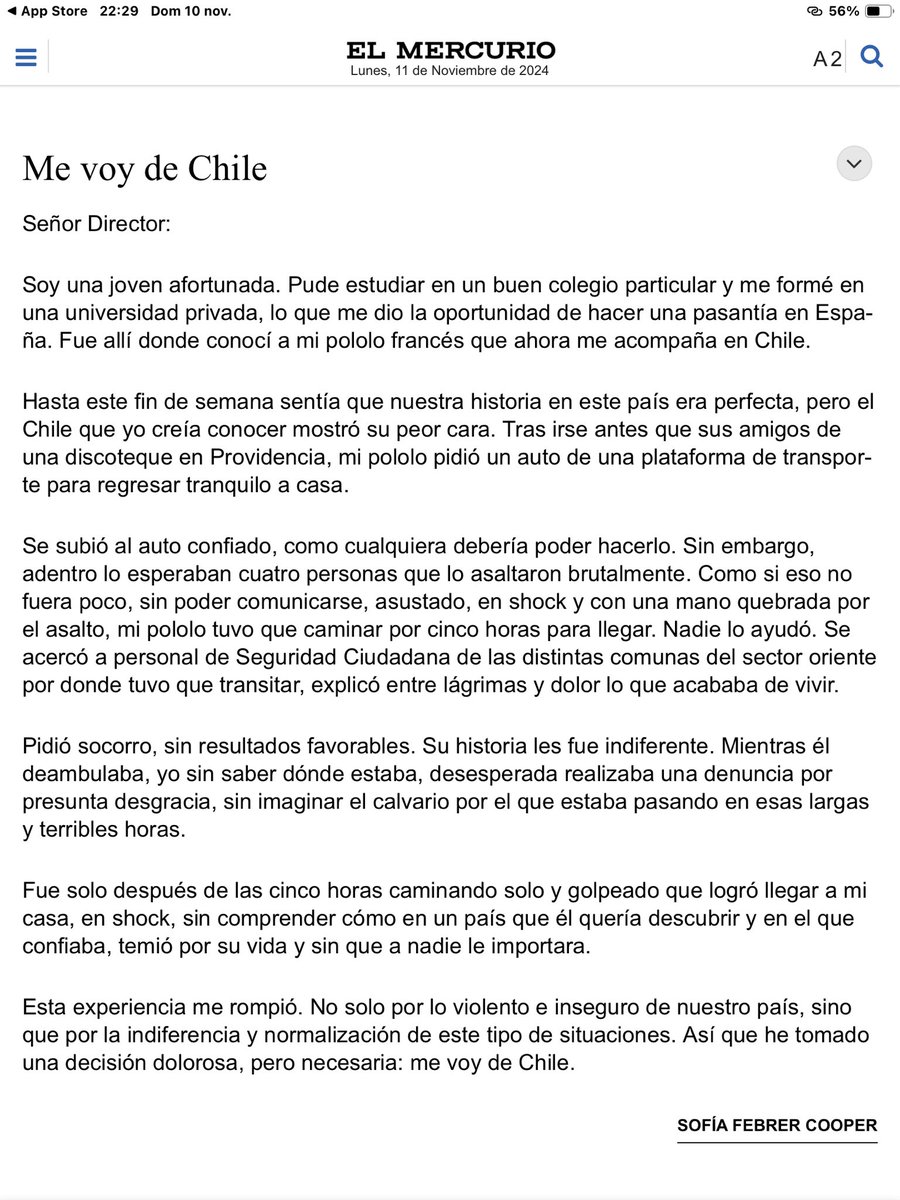 etoledog's tweet photo. ME VOY DE CHILE https://t.co/D1ezucRbWb