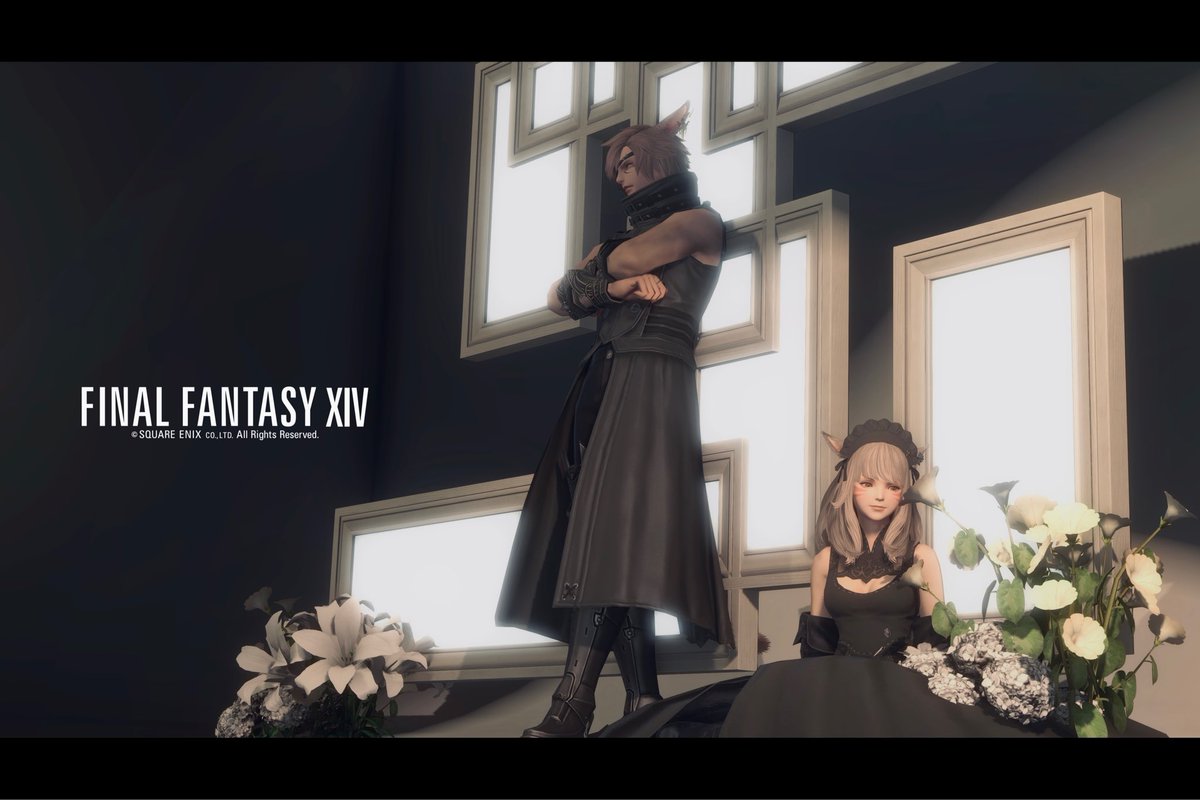 Nini_Wisteria's tweet photo. モノトーンのカッコイイStudio様☦︎︎

studio🏷️ #st_luca

w/ @air22FF14 

#FFXIV https://t.co/ChiCO1ppEQ