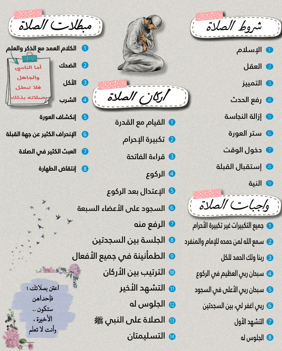 ii_e19's tweet photo. الصلاة بإختصار مهمه جداً احفظوها.. https://t.co/0qvzmvq94l