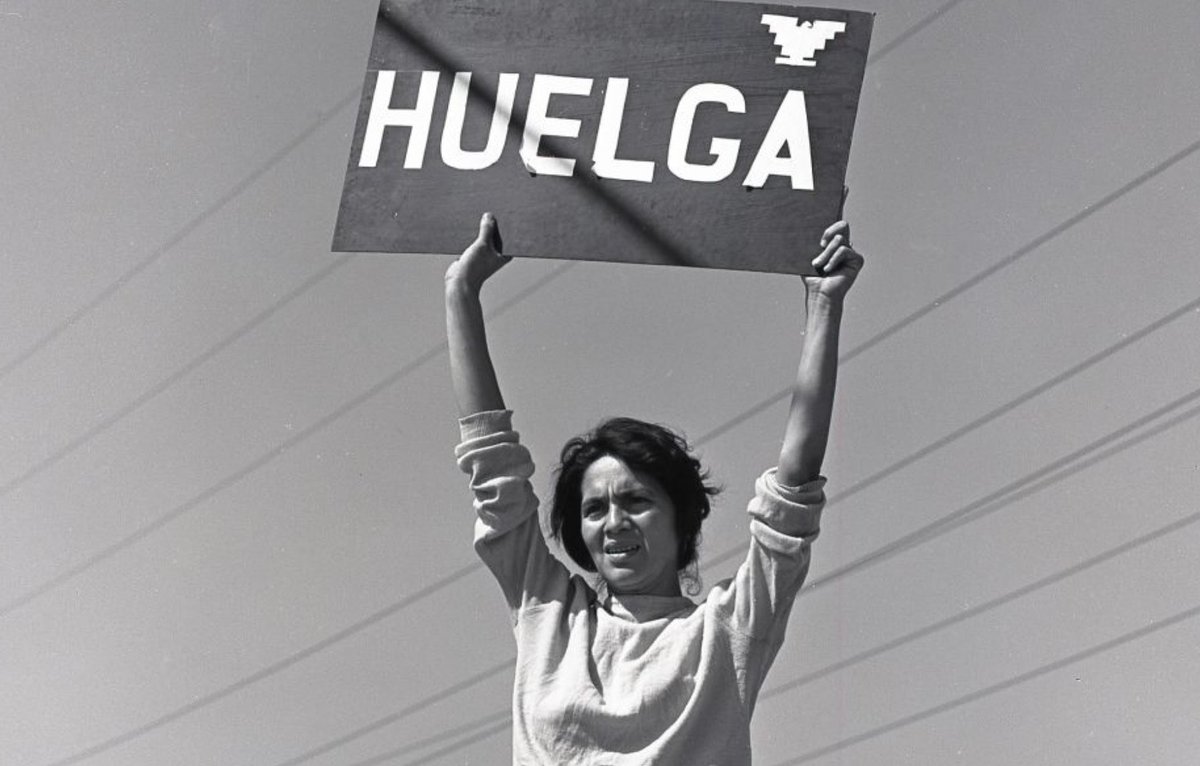 “Every moment is an organizing opportunity, every person a potential activist, every minute a chance to change the world.” —Dolores Huerta