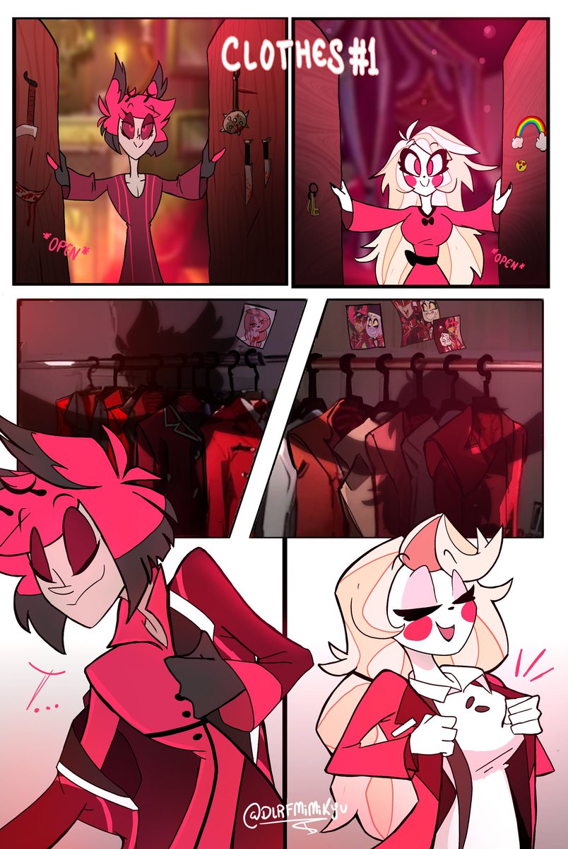 DlrfMimikyu's tweet photo. Clothes
#HazbinHotel #charlastor #Radiobelle #Charliexalastor #Alastor https://t.co/A0ehZltuzP