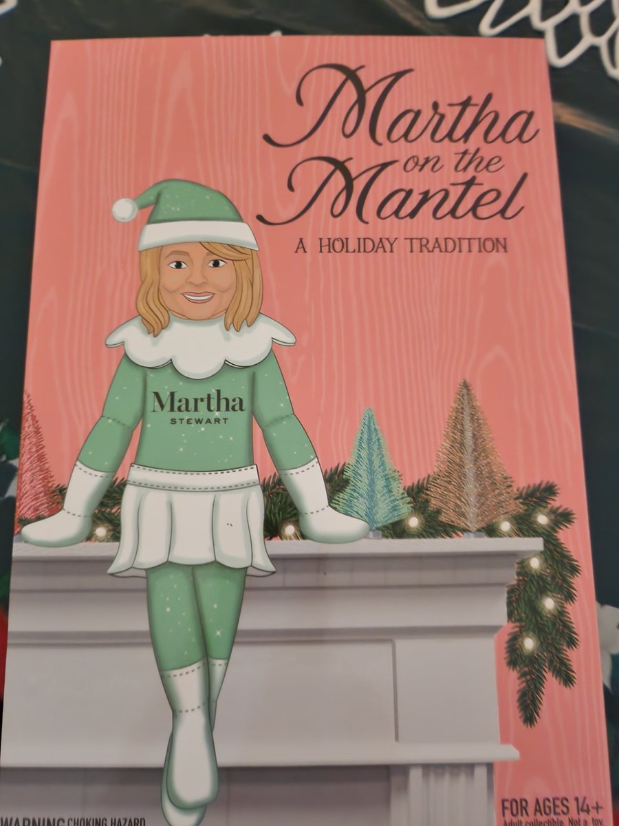 JonaNotJonah's tweet photo. Now my house is complete. Cheers 🥂 to a demure holiday. @MarthaStewart https://t.co/4k2jxPcN8C