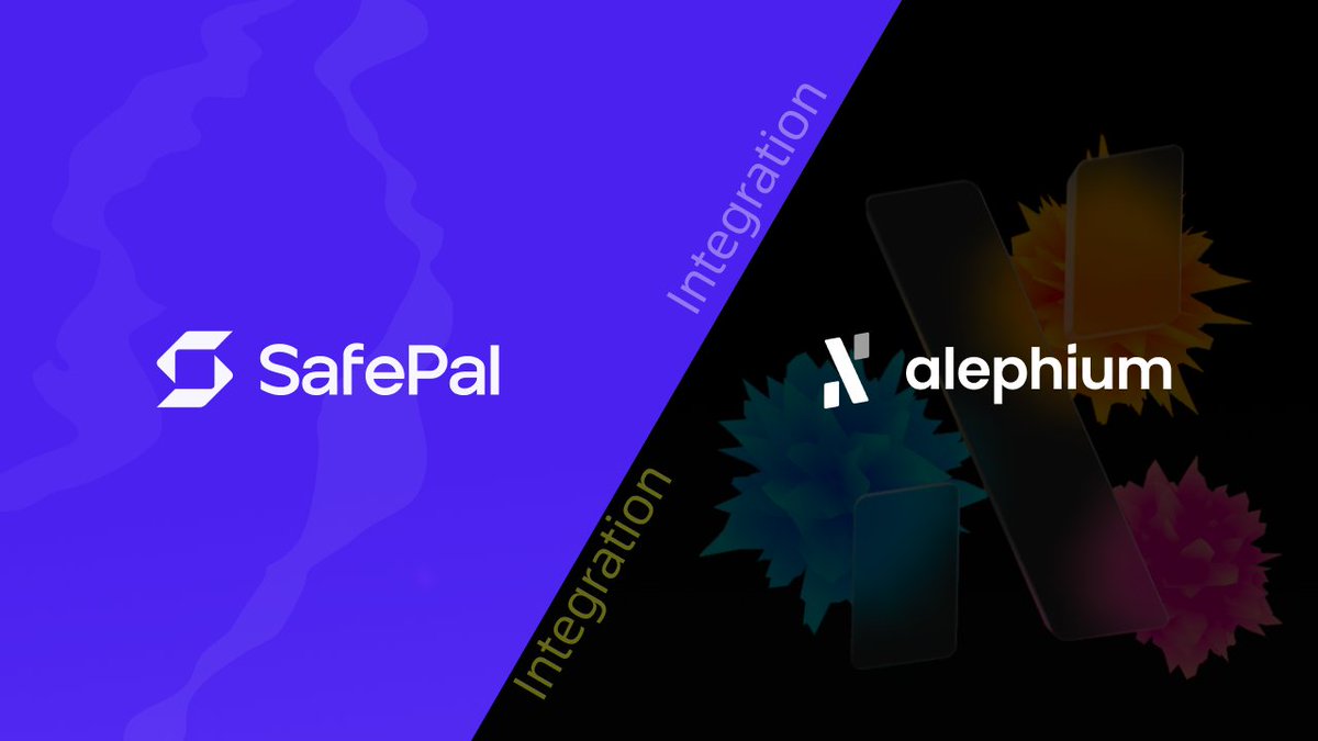 It is with great excitement that we announce the integration of <a href="/alephium/">Alephium</a> within <a href="/safepal/"></a> by the end of this month 🥳

SafePal users will be able to use their Software, Hardware and Extension wallets to store and manage their Alephium Assets.

#SFP #ALPH