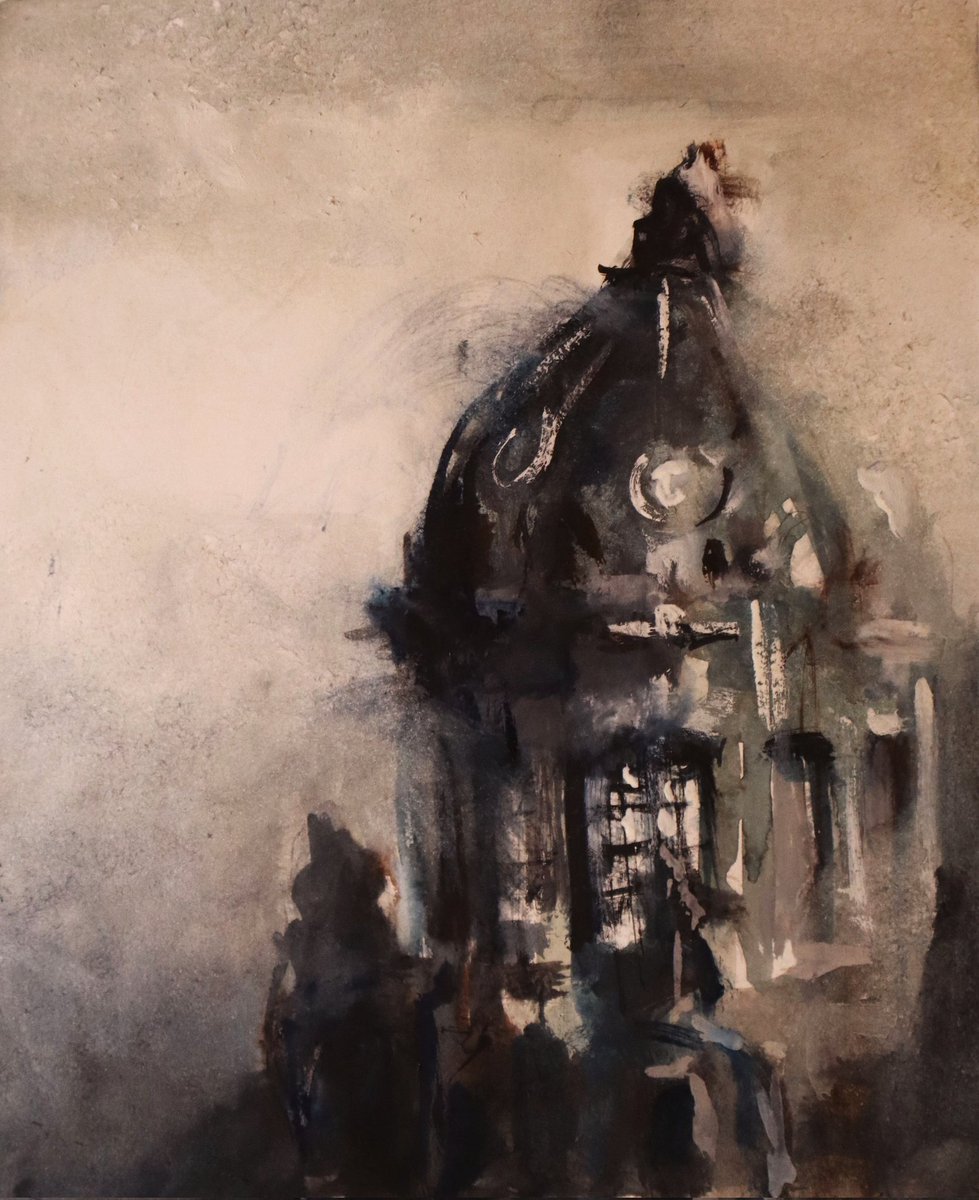 capitanjacobo's tweet photo. Cúpula.
23x19 cm.
#watercolor #watercolorist #acquarelle #acquarello #acuarela #pittore #pittura #dipingere #dipinto  #passaggio #contemporaryart #sketch #abbozo  #aquarell #kunst #watercolour #artgallery #artgalleries https://t.co/tFDCsHKCq4
