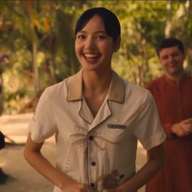 PopBase's tweet image. First look at LISA in Season 3 of ‘The White Lotus.’