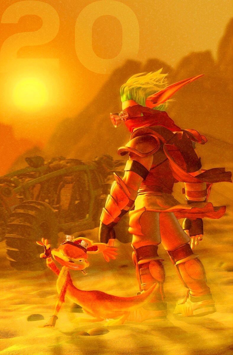 JakSpeedruns's tweet image. Happy 20th anniversary, Jak 3 😎