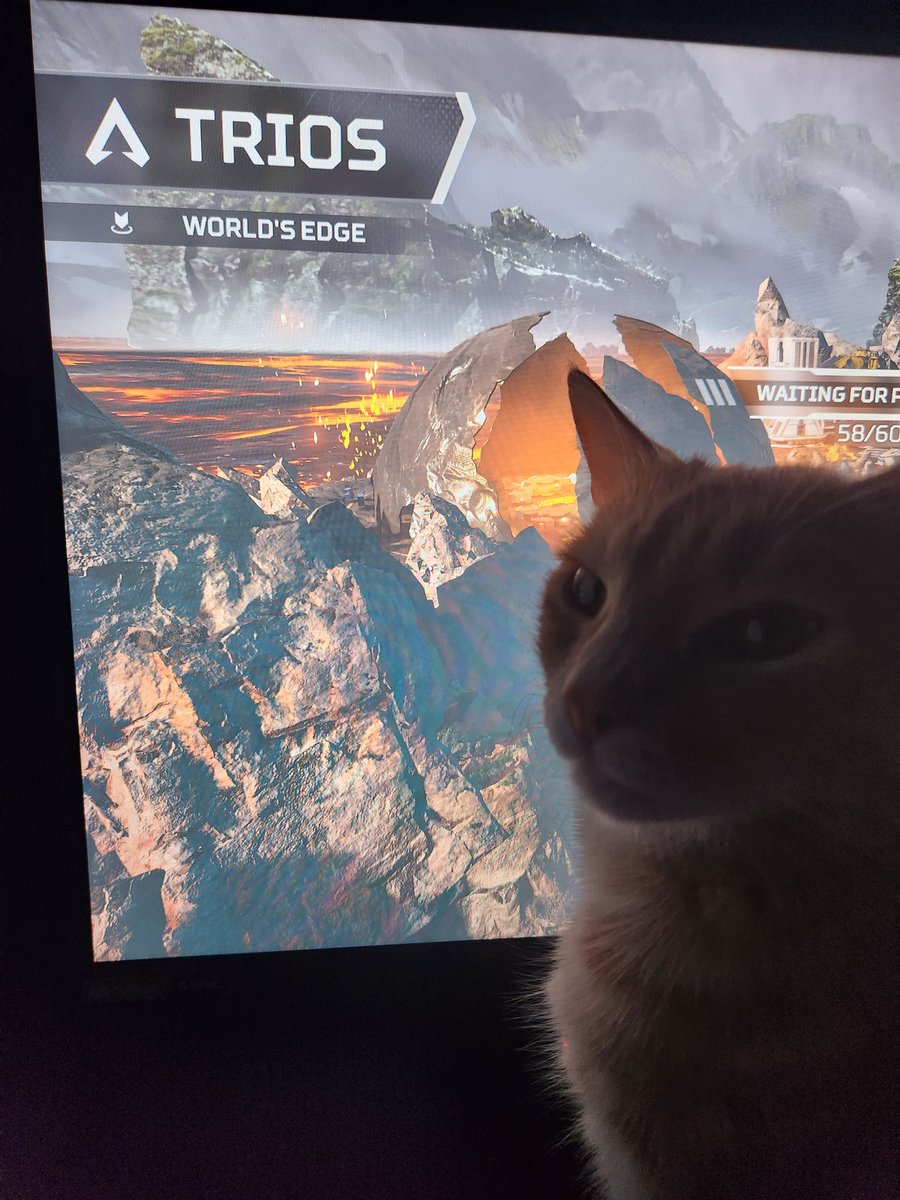 He's judging me for not hot dropping.