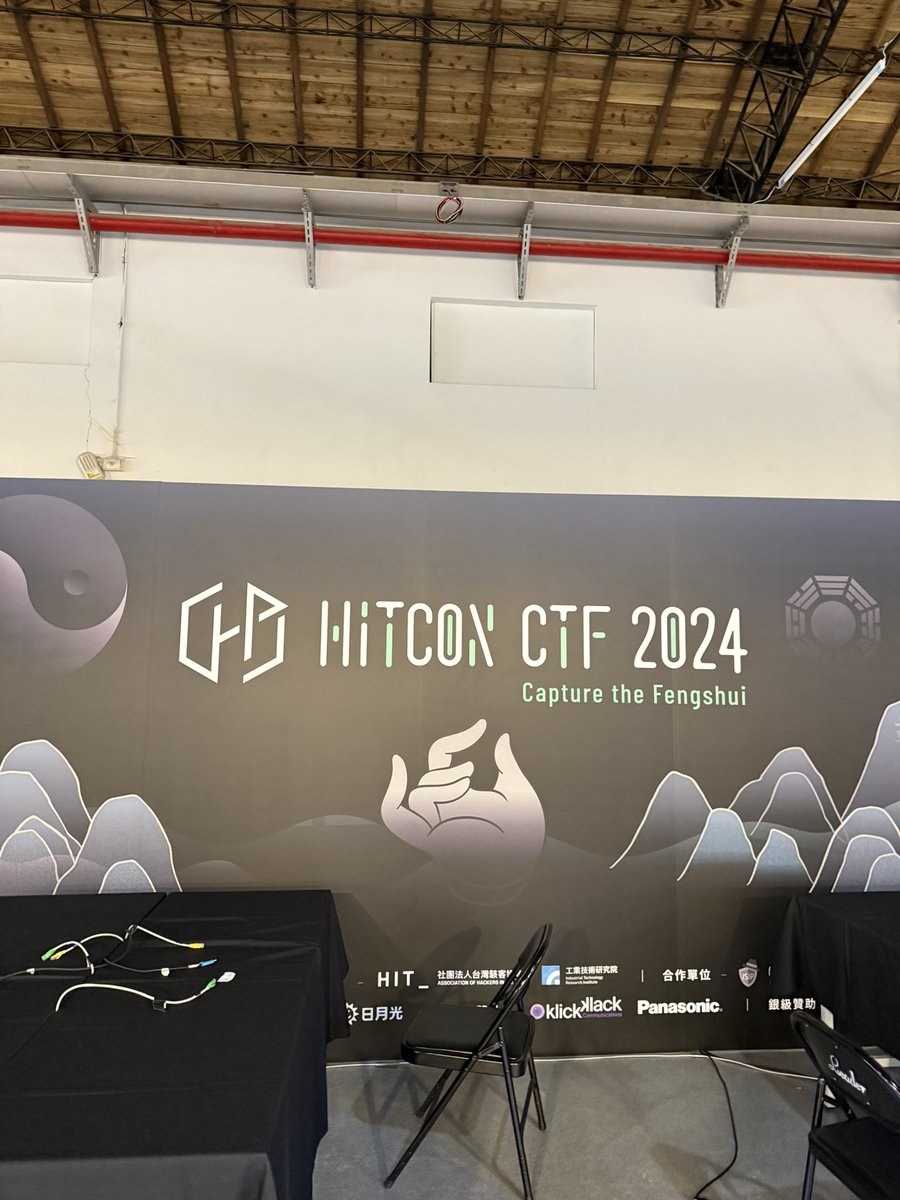 m0nd2y's tweet photo. HITCON 2024 (feat. Coldfusion) https://t.co/TlQxpTQuDK