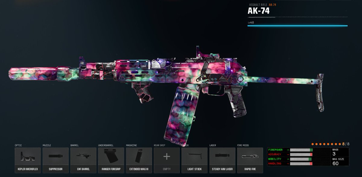 The Best AK-74 Build for #CallofDuty #BlackOps6 #Blackops6zombies 

This one scales really well even in 35+ rounds!