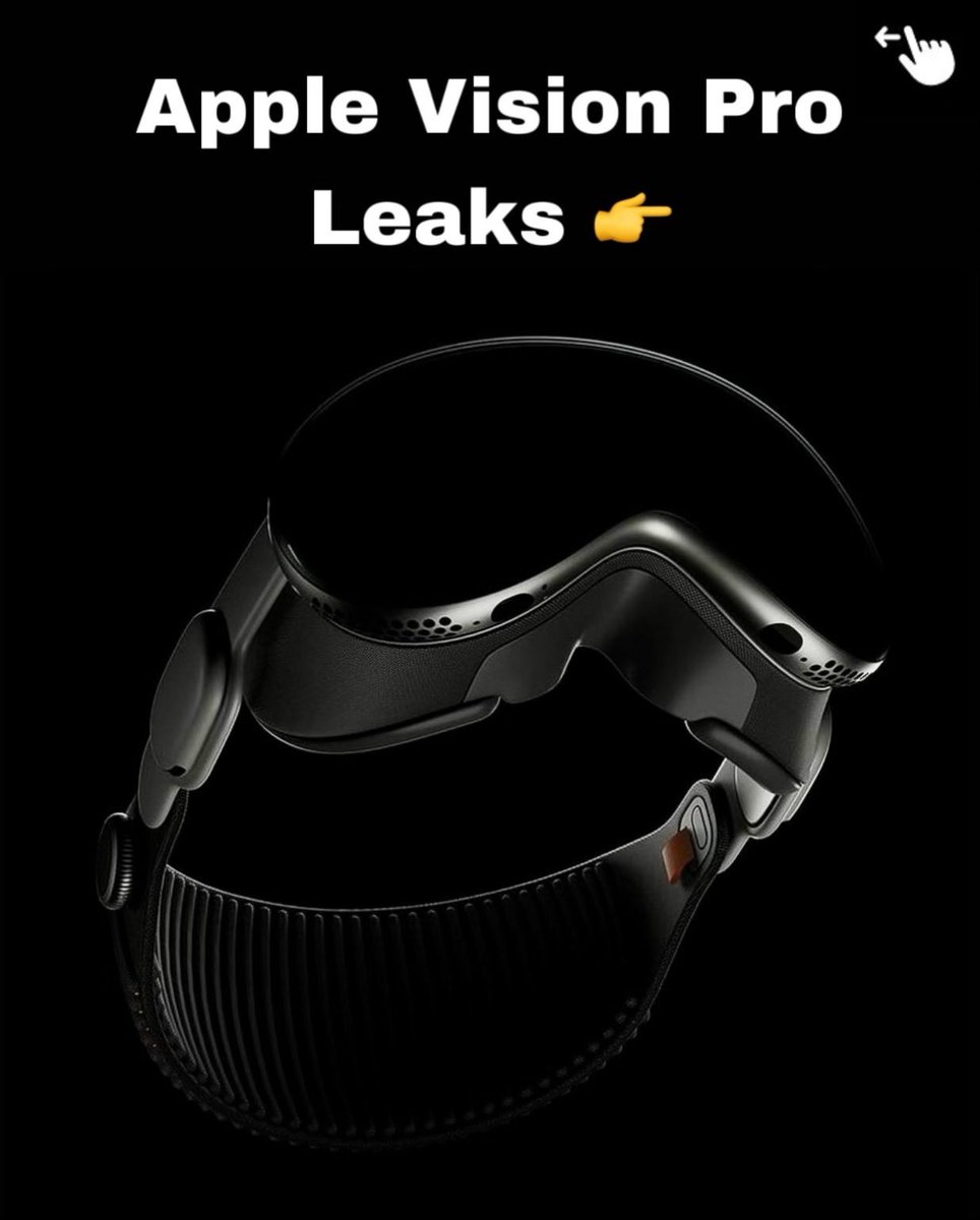 appleupdatezone's tweet photo. Apple Vision Pro 2 Leaks #Apple #AppleVisionPro https://t.co/Wx9ojdcgay