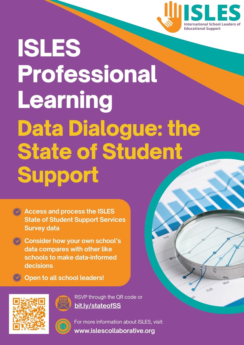 Next Professional Learning event's around the corner! 
👉14 Nov 7pm SGT @ Zoom👈

We'll look into our survey data +how it  impacts next steps as leaders of student support. PL events are open to all!
📅RSVP: bit.ly/stateofSS
✍Not a member? Sign up: lnkd.in/ga6vhq8V