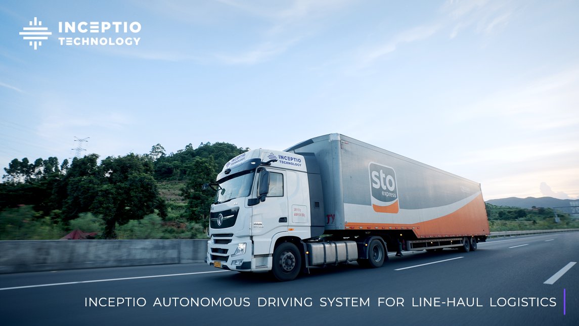 Inceptio_Tech's tweet photo. 🚚Preparing for 2024 Double 11 E-commerce Shopping Festival, STO Express is deploying over 300 autonomous trucks powered by Inceptio Autonomous Driving System. With 95% of highway segments covered autonomously, they annually achieve 5% fuel savings and reduce ~50% labor costs.🚀 https://t.co/4gPjAnkH5n