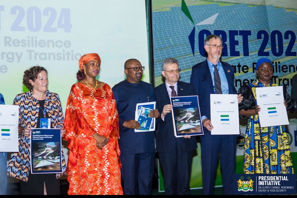 slnewstwit's tweet photo. First Lady Dr. Fatima Maada Bio Champions Clean Cooking Solutions at Climate Resilience and Energy Dialogue.
By: Tcho Gbabior
In a powerful display of commitment to sustainable energy solutions, First Lady Dr. Fatima Maada Bio addressed the Climate Resilience and Energy Dialogue (#CRET2024) held at the Freetown International Conference Center. Her remarks underscored the critical importance of clean cooking solutions, particularly for women and girls, as part of the government’s broader Energy Transition and Green Growth Plan.

Commending Dr. Kandeh Yumkella, Chairman of the Presidential Initiative on Climate Change, Renewable Energy, and Food Security (PI-CREF), for his dedication to resolving the nation’s energy crisis, the First Lady emphasized the urgent need for innovative and sustainable energy practices. “Clean cooking solutions are not just an environmental issue; they are fundamentally about the health and well-being of our women and girls,” she stated, drawing attention to the dangers posed by traditional cooking methods, which disproportionately affect those in rural communities.

Dr. Fatima Bio highlighted the numerous benefits of clean cooking, which include improved health outcomes for women and girls, as well as positive impacts on environmental and wildlife protection. She called for increased investment from development partners in clean cooking initiatives, urging the government to foster an enabling environment for private sector involvement through supportive policies.

The dialogue also saw significant financial commitments to bolster clean cooking programs, including a $5 million pledge from the Global Electric Cooking Coalition (GeCCO) to the Ministry of Energy, and a €3 million commitment from the Government of Denmark for Decentralized Energy solutions as part of the Africa Power Sector Reform (APRA) programme.

Expressing her enthusiasm for collaboration with her husband’s government, First Lady Fatima Maada Bio reaffirmed her dedication to delivering sustainable, renewable, and affordable energy solutions for women and girls in Sierra Leone. “Together, we can turn the tide on energy challenges and ensure a brighter, healthier future for all,” she concluded.

As Sierra Leone moves forward in its quest for sustainable energy, Dr. Bio’s leadership and advocacy for clean cooking solutions stand as a beacon of hope and commitment to the nation’s progress.