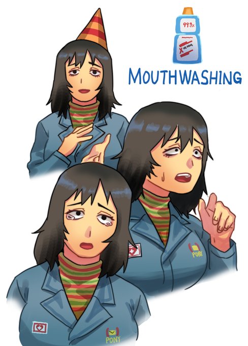 好みの女性だったので
#mouthwashing 